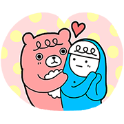 MO-BO x Wei,Wei MO-BO x Wei,Wei Sticker for LINE & WhatsApp | ZIP: GIF & PNG