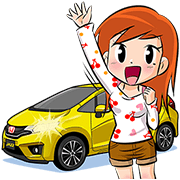 #MULTIFUNLIFE with All-new Honda Jazz #MULTIFUNLIFE with All-new Honda Jazz Sticker for LINE & WhatsApp | ZIP: GIF & PNG