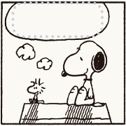 Manga Stickers: Snoopy Manga Stickers: Snoopy Sticker for LINE & WhatsApp | ZIP: GIF & PNG