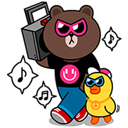 MixRadio plays music with LINE MixRadio plays music with LINE Sticker for LINE & WhatsApp | ZIP: GIF & PNG