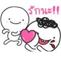 Moi and Meng 7: Over Acting Sticker for LINE & WhatsApp | ZIP: GIF & PNG