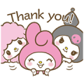 My Melody: Sweet as Can Be! 2 Sticker for LINE & WhatsApp | ZIP: GIF & PNG