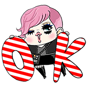 M·A·C COSMETICS 16 STICKERS M·A·C COSMETICS 16 STICKERS Sticker for LINE & WhatsApp | ZIP: GIF & PNG