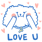 Pazzo-Daydreamer Papa Doggy Pazzo-Daydreamer Papa Doggy Sticker for LINE & WhatsApp | ZIP: GIF & PNG