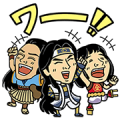 Santaro and Friends! Special Version Sticker for LINE & WhatsApp | ZIP: GIF & PNG