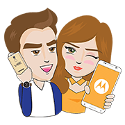 Smart Buddies: Mr. VIBE & Ms. STYLE Smart Buddies: Mr. VIBE & Ms. STYLE Sticker for LINE & WhatsApp | ZIP: GIF & PNG