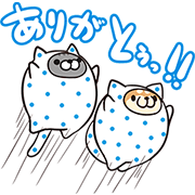 ｢CALPIS WATER｣ × mofuya Sticker for LINE & WhatsApp | ZIP: GIF & PNG