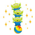 Alien Remix Big Stickers Sticker for LINE & WhatsApp | ZIP: GIF & PNG