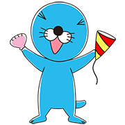 BONOBONO's Pop-Up Bash Sticker for LINE & WhatsApp | ZIP: GIF & PNG