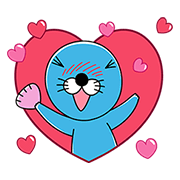BONOBONO's Pop-Up Party Sticker for LINE & WhatsApp | ZIP: GIF & PNG