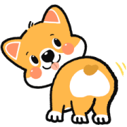 Chubby Bobby: DukDik Chubby Bobby: DukDik Sticker for LINE & WhatsApp | ZIP: GIF & PNG