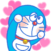 Doraemon Moving Backgrounds Sticker for LINE & WhatsApp | ZIP: GIF & PNG
