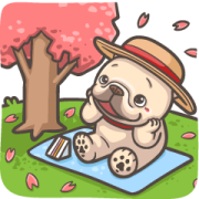 French Bulldog-PIGU XVI Effect Sticker French Bulldog-PIGU XVI Effect Sticker Sticker for LINE & WhatsApp | ZIP: GIF & PNG