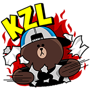 Fun Chats with LINE@ Stickers Sticker for LINE & WhatsApp | ZIP: GIF & PNG