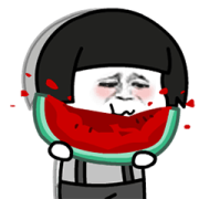 Mogutou Fun Summer Sticker Mogutou Fun Summer Sticker Sticker for LINE & WhatsApp | ZIP: GIF & PNG