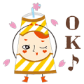 Moving Miss Café-Olé Stickers