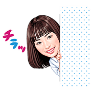 Suzu Hirose × Shaprise Sticker for LINE & WhatsApp | ZIP: GIF & PNG
