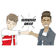 Verdadero Amigo CD9 Verdadero Amigo CD9 Sticker for LINE & WhatsApp | ZIP: GIF & PNG