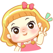 Biscuit Cute Girl Biscuit Cute Girl Sticker for LINE & WhatsApp | ZIP: GIF & PNG