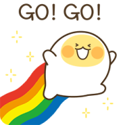 Egg boy Sticker for LINE & WhatsApp | ZIP: GIF & PNG