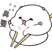 FLYING CHOUDA Sticker for LINE & WhatsApp | ZIP: GIF & PNG