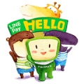 LINE Pay × FamilyMart Sticker for LINE & WhatsApp | ZIP: GIF & PNG