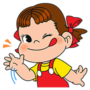 LINE RUSH × Peko-chan LINE RUSH × Peko-chan Sticker for LINE & WhatsApp | ZIP: GIF & PNG