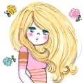 Mizumori Ado Pop-Up Stickers Sticker for LINE & WhatsApp | ZIP: GIF & PNG