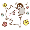 Penguin and Cat Days × Matsumoto Kiyoshi Sticker for LINE & WhatsApp | ZIP: GIF & PNG