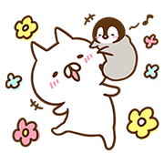 Penguin and Cat Days × Matsumoto Kiyoshi Sticker for LINE & WhatsApp | ZIP: GIF & PNG