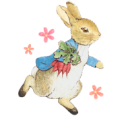 Peter Rabbit Animated Stickers Sticker for LINE & WhatsApp | ZIP: GIF & PNG
