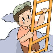 To the moon Sticker for LINE & WhatsApp | ZIP: GIF & PNG