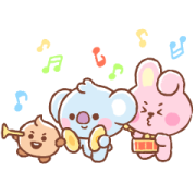 UNIVERSTAR BT21: Soft Babies UNIVERSTAR BT21: Soft Babies Sticker for LINE & WhatsApp | ZIP: GIF & PNG