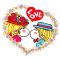 Ado Mizumori Animated Snappy Stickers Sticker for LINE & WhatsApp | ZIP: GIF & PNG