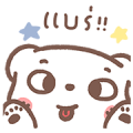 BearPlease: Pop-Up Stickers 2 Sticker for LINE & WhatsApp | ZIP: GIF & PNG