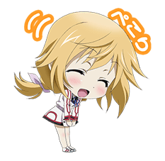 INFINITE STRATOS Sticker for LINE & WhatsApp | ZIP: GIF & PNG