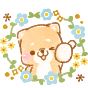 Iyashibainu's Doggie Days: Nordic Style Iyashibainu's Doggie Days: Nordic Style Sticker for LINE & WhatsApp | ZIP: GIF & PNG