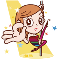 Jolin's Beauty Secret: Hydron Eye Secret Sticker for LINE & WhatsApp | ZIP: GIF & PNG