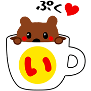 Puku-chan Sticker for LINE & WhatsApp | ZIP: GIF & PNG