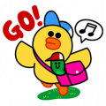 Sally's School Life Sticker for LINE & WhatsApp | ZIP: GIF & PNG