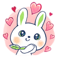 Usa-tan Sticker for LINE & WhatsApp | ZIP: GIF & PNG