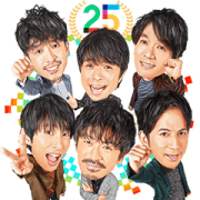 V6 Smile Up! Stickers Sticker for LINE & WhatsApp | ZIP: GIF & PNG