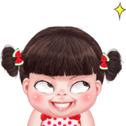 Yuan yuan Naughty Girl Yuan yuan Naughty Girl Sticker for LINE & WhatsApp | ZIP: GIF & PNG