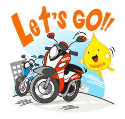 ALL NEW FINO >> ALL NEW FEELING ALL NEW FINO>> ALL NEW FEELING Sticker for LINE & WhatsApp | ZIP: GIF & PNG