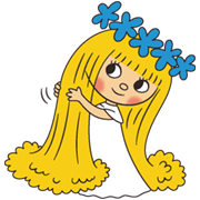 Amalka Sticker for LINE & WhatsApp | ZIP: GIF & PNG
