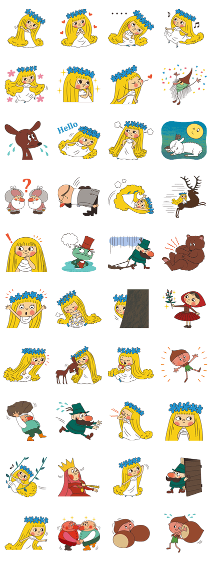Amalka Line Sticker GIF & PNG Pack: Animated & Transparent No Background | WhatsApp Sticker