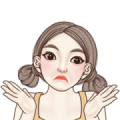 Angela So Cute Animated Sticker for LINE & WhatsApp | ZIP: GIF & PNG