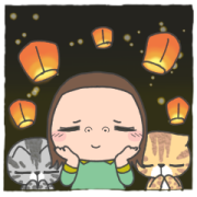 Cha Bao Mei  Effect Stickers Cha Bao Mei Effect Stickers Sticker for LINE & WhatsApp | ZIP: GIF & PNG