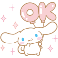 Cinnamoroll Moving Backgrounds Sticker for LINE & WhatsApp | ZIP: GIF & PNG