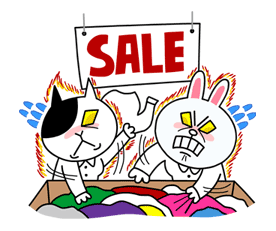 Cony's Happy Work Life Cony's Happy Work Life Sticker for LINE & WhatsApp | ZIP: GIF & PNG